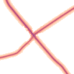 Daytime road noise heatmap for LN7 6HT