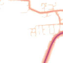 Daytime road noise heatmap for LN7 6JJ