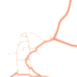 Daytime road noise heatmap for LN7 6JR