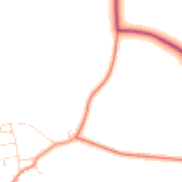 Daytime road noise heatmap for LN7 6JU