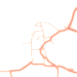 Daytime road noise heatmap for LN7 6LH