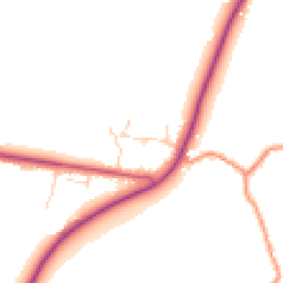 Daytime road noise heatmap for LN7 6NW