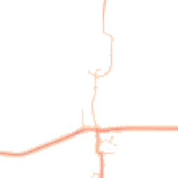 Daytime road noise heatmap for LN7 6PH