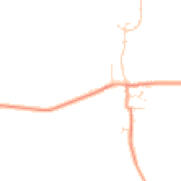 Daytime road noise heatmap for LN7 6PP