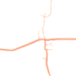Daytime road noise heatmap for LN7 6PW