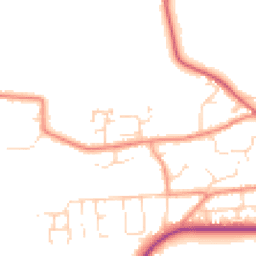 Daytime road noise heatmap for LN7 6QP