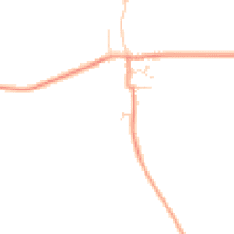 Daytime road noise heatmap for LN7 6RF