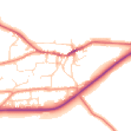 Daytime road noise heatmap for LN7 6UB