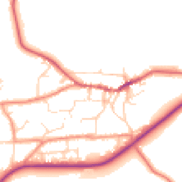 Daytime road noise heatmap for LN7 6UF