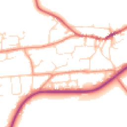 Daytime road noise heatmap for LN7 6UH