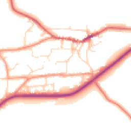 Daytime road noise heatmap for LN7 6UP