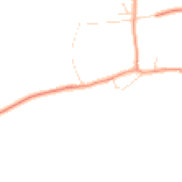 Daytime road noise heatmap for LN8 2AB