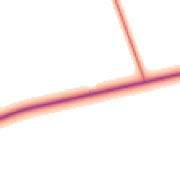 Daytime road noise heatmap for LN8 2AQ