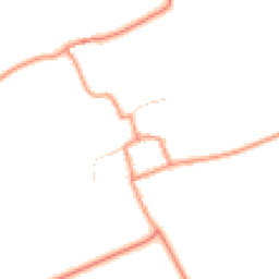 Daytime road noise heatmap for LN8 2BE
