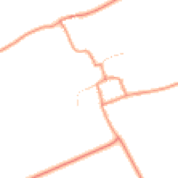 Daytime road noise heatmap for LN8 2BG