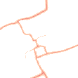 Daytime road noise heatmap for LN8 2BX