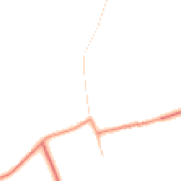 Daytime road noise heatmap for LN8 2DD