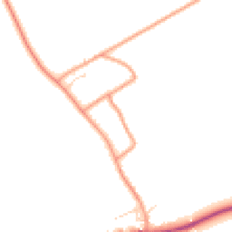 Daytime road noise heatmap for LN8 2ER