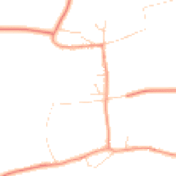 Daytime road noise heatmap for LN8 2HB