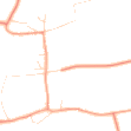 Daytime road noise heatmap for LN8 2HQ