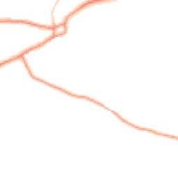 Daytime road noise heatmap for LN8 3FZ