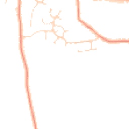 Daytime road noise heatmap for LN8 3GA