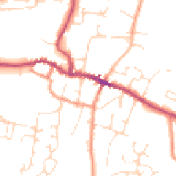 Daytime road noise heatmap for LN8 3LJ