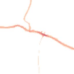 Night-time road noise heatmap for LN8 3LJ