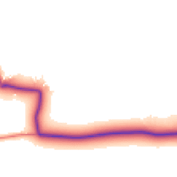 Daytime road noise heatmap for LN8 3LP