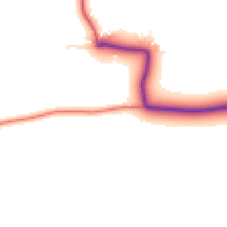 Daytime road noise heatmap for LN8 3LR
