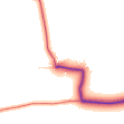 Daytime road noise heatmap for LN8 3LS