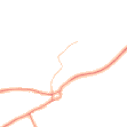 Daytime road noise heatmap for LN8 3UT