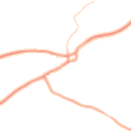 Daytime road noise heatmap for LN8 3UW