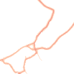 Daytime road noise heatmap for LN8 3XN