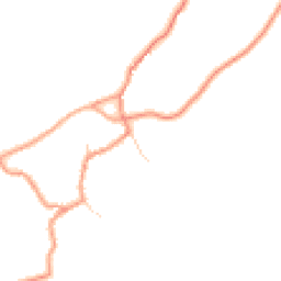 Daytime road noise heatmap for LN8 3XS