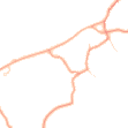 Daytime road noise heatmap for LN8 3YB