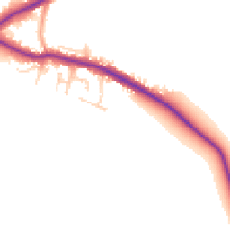 Daytime road noise heatmap for LN8 5AN