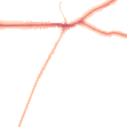 Night-time road noise heatmap for LN8 5BA