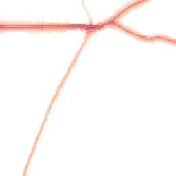 Night-time road noise heatmap for LN8 5BB
