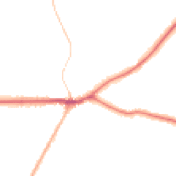 Night-time road noise heatmap for LN8 5DA