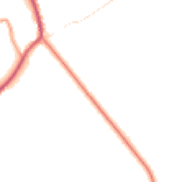 Daytime road noise heatmap for LN8 5LG