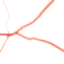 Night-time road noise heatmap for LN8 5PJ