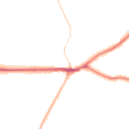 Night-time road noise heatmap for LN8 5PP