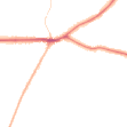 Night-time road noise heatmap for LN8 5RL