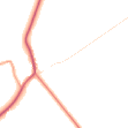 Daytime road noise heatmap for LN8 5RS