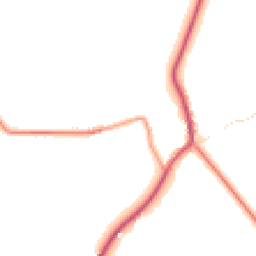 Daytime road noise heatmap for LN8 5RY