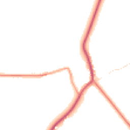 Daytime road noise heatmap for LN8 5RZ