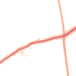 Daytime road noise heatmap for LN8 6AB