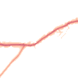 Daytime road noise heatmap for LN8 6AH