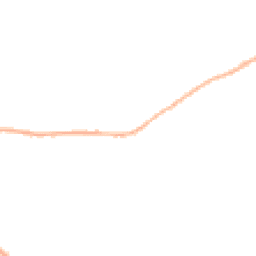 Night-time road noise heatmap for LN8 6AZ